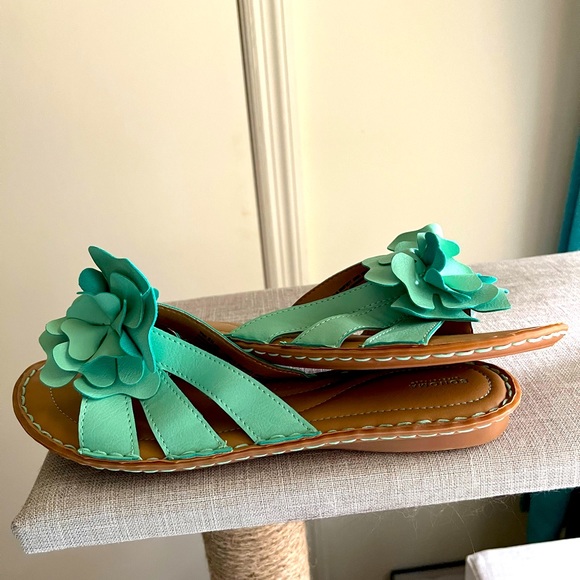🌸🌸NIB Sonoma Life and Style Mint Mariel Sandals.🌸🌸 - Picture 2 of 7